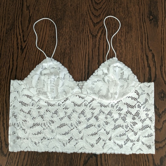 Free People Other - NWT free people white lace bralette